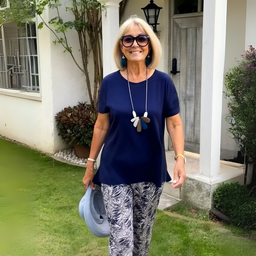 Elise - Elegante kreukvrije set van twee delen met een perfect gevormde pasvorm